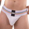 Barcode Berlin Thong Proud Boy Blanc